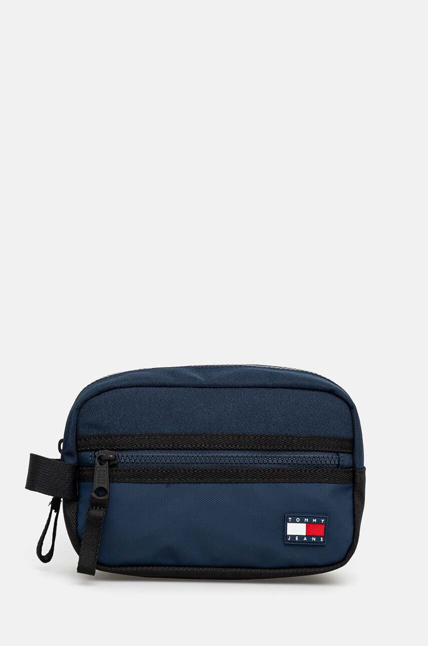Tommy Jeans portfard culoarea albastru marin, AM0AM12651
