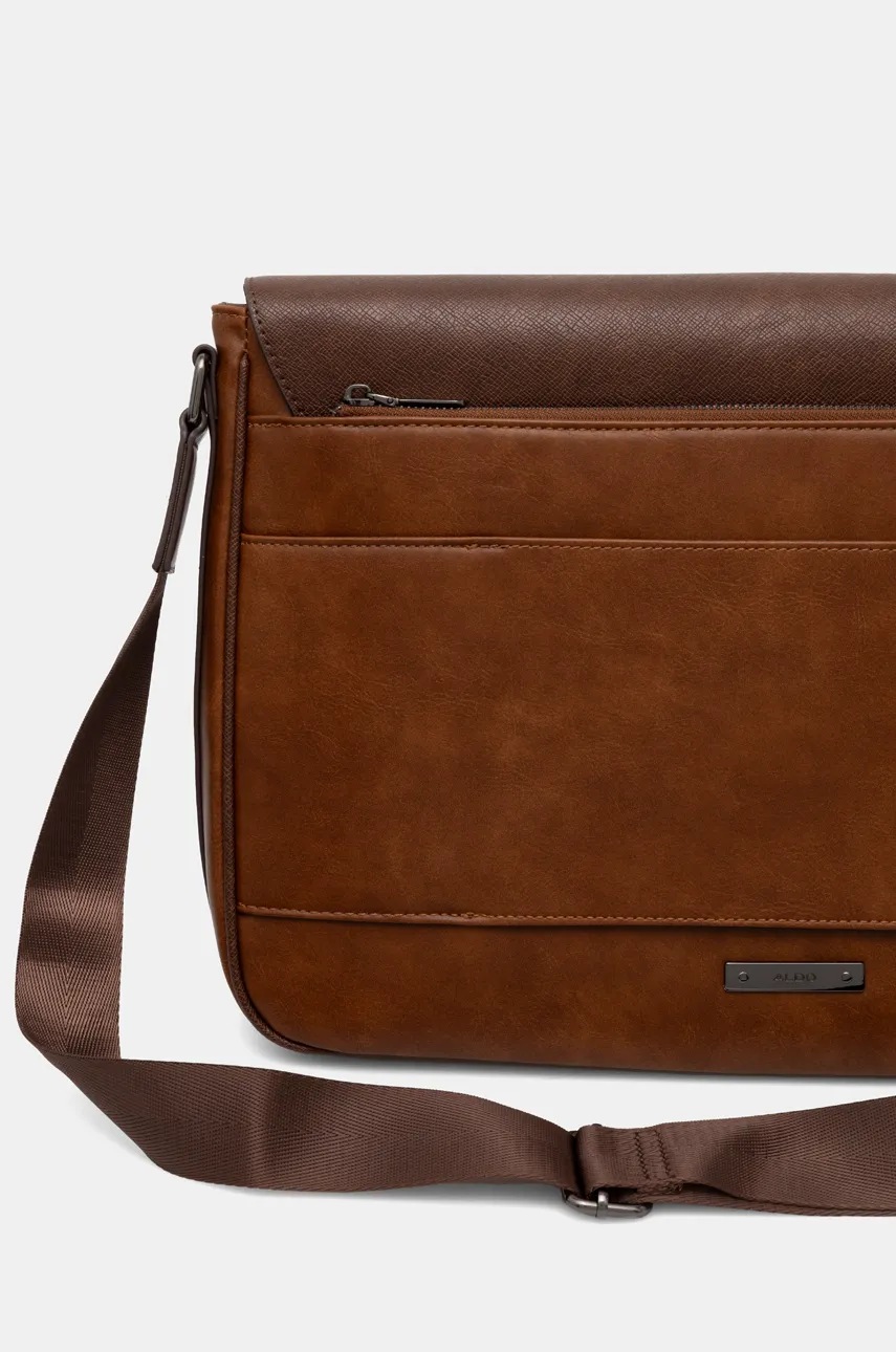 Θήκη φορητού υπολογιστή Aldo AFENDANNOR χρώμα: καφέ, 13863634 φωτογραφία