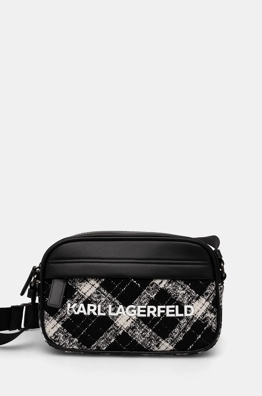 

Чанта през рамо Karl Lagerfeld в черно 246M3080, Черен