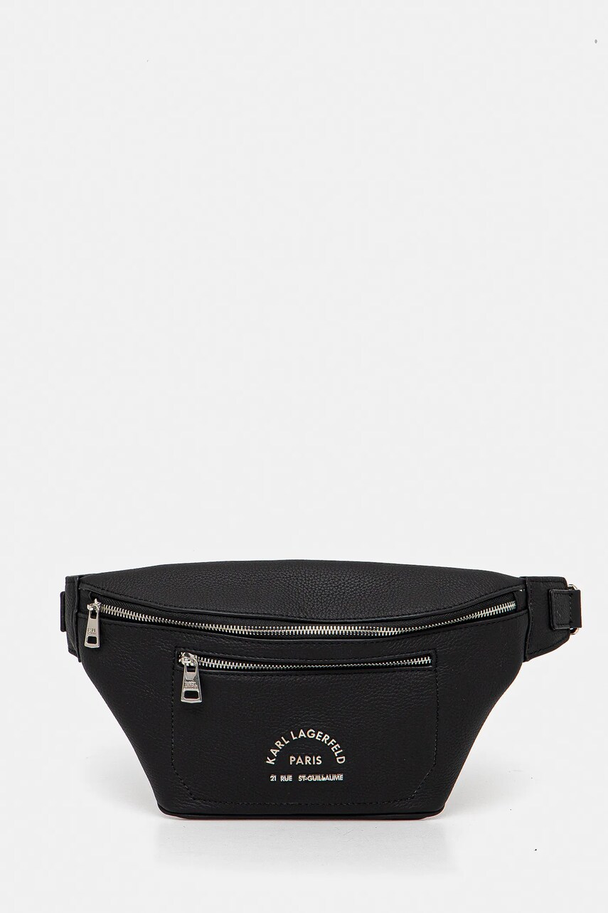 Karl Lagerfeld borseta culoarea negru, 544451.815912