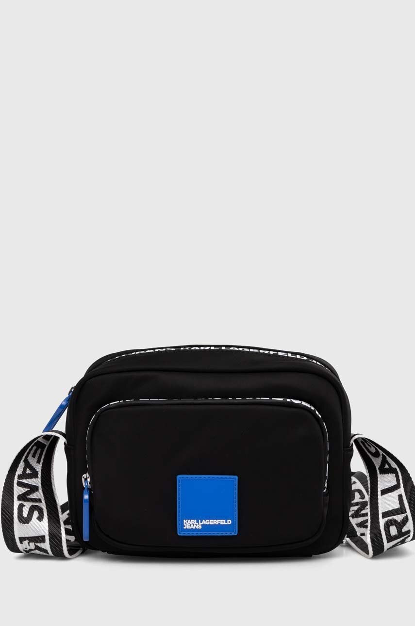 

Чанта през рамо Karl Lagerfeld Jeans в черно 231D3004, Черен