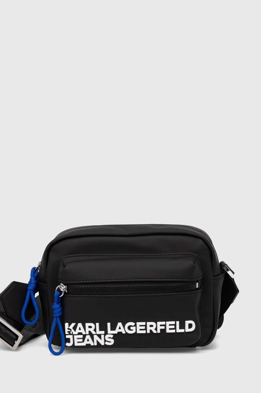 

Чанта през рамо Karl Lagerfeld Jeans в черно 245D3028, Черен