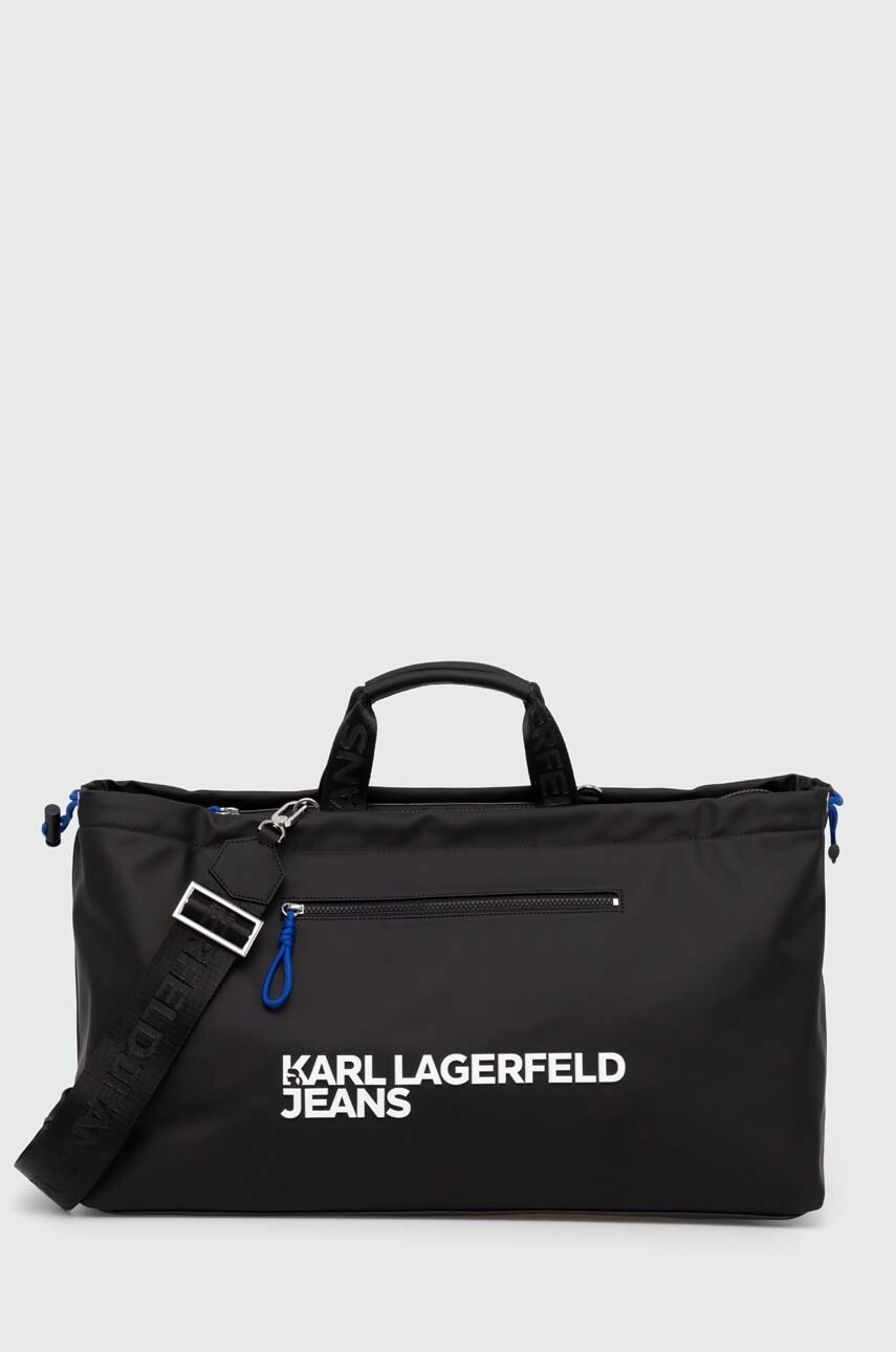 

Чанта Karl Lagerfeld Jeans в черно 245D3030, Черен