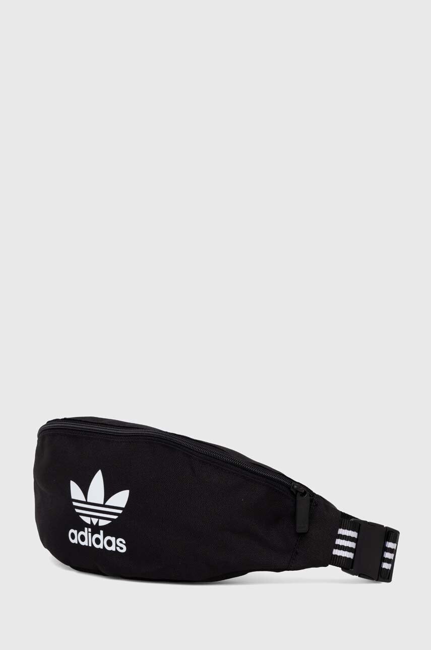 Τσάντα φάκελος adidas Originals Adicolor χρώμα: μαύρο, IW0939 φωτογραφία