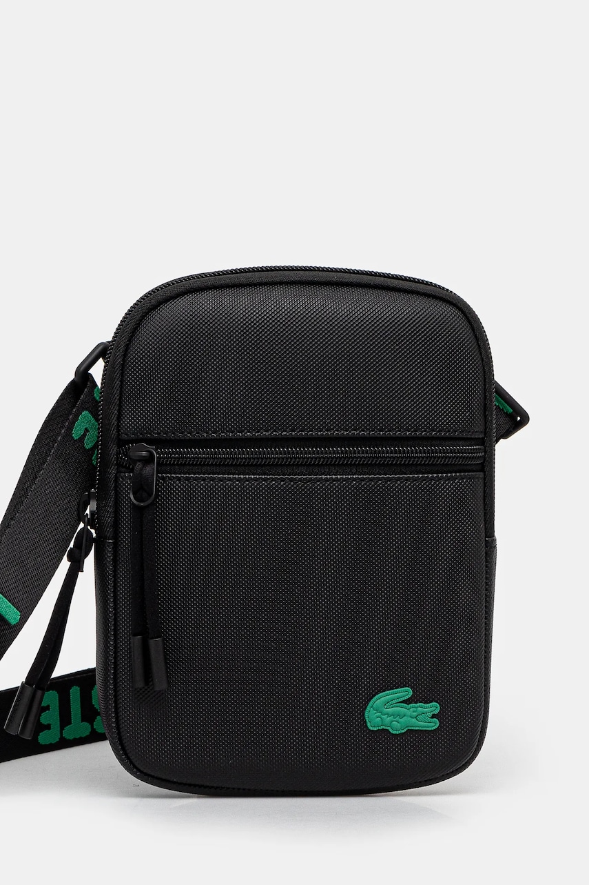 Lacoste borseta culoarea negru, NH4679TX Lacoste borseta culoarea negru, NH4679TX