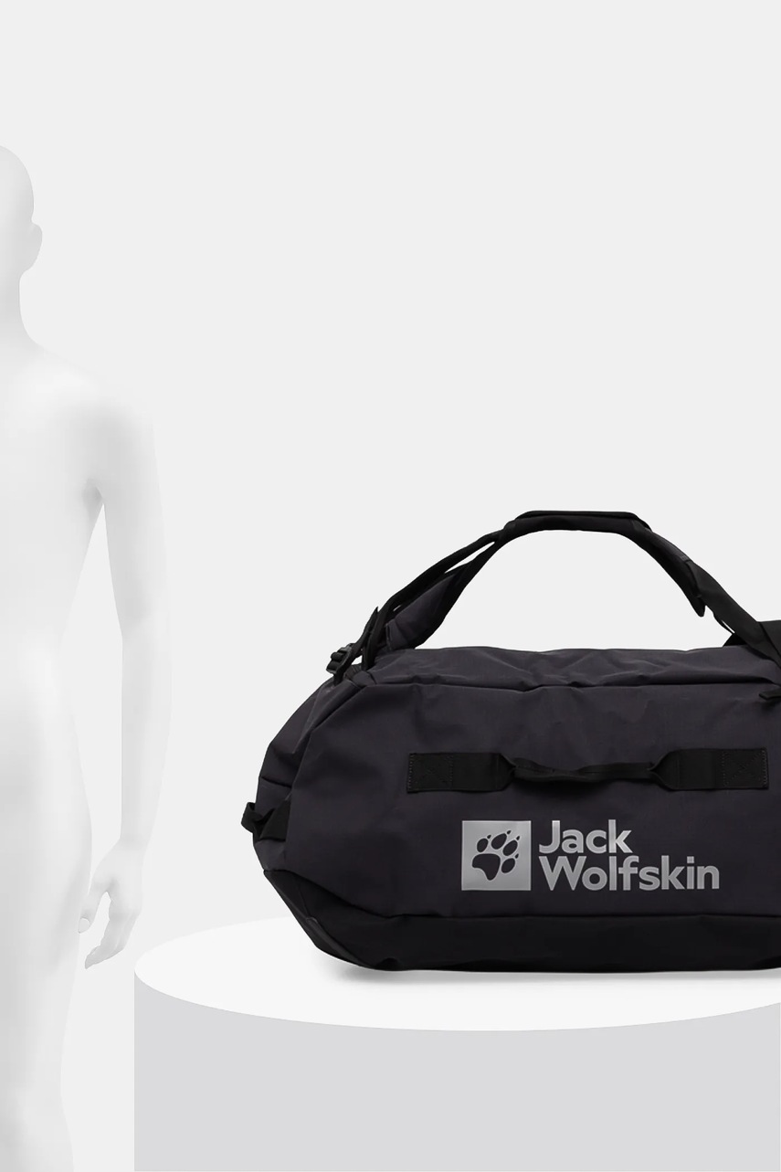 Αθλητική τσάντα Jack Wolfskin All-In Duffle 45 χρώμα: πράσινο, A62111 φωτογραφία
