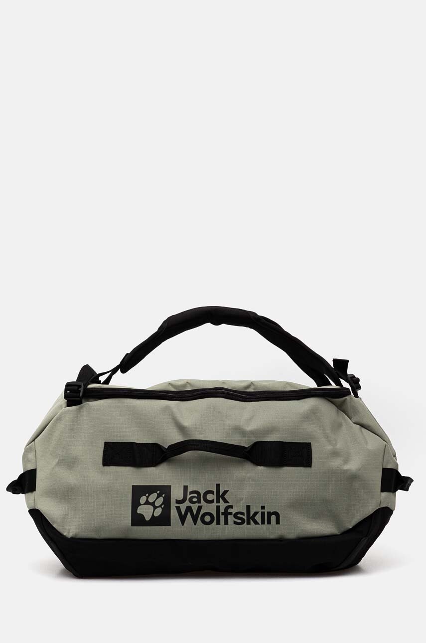 Jack Wolfskin geanta sport All-In Duffle 45 culoarea verde, A62111