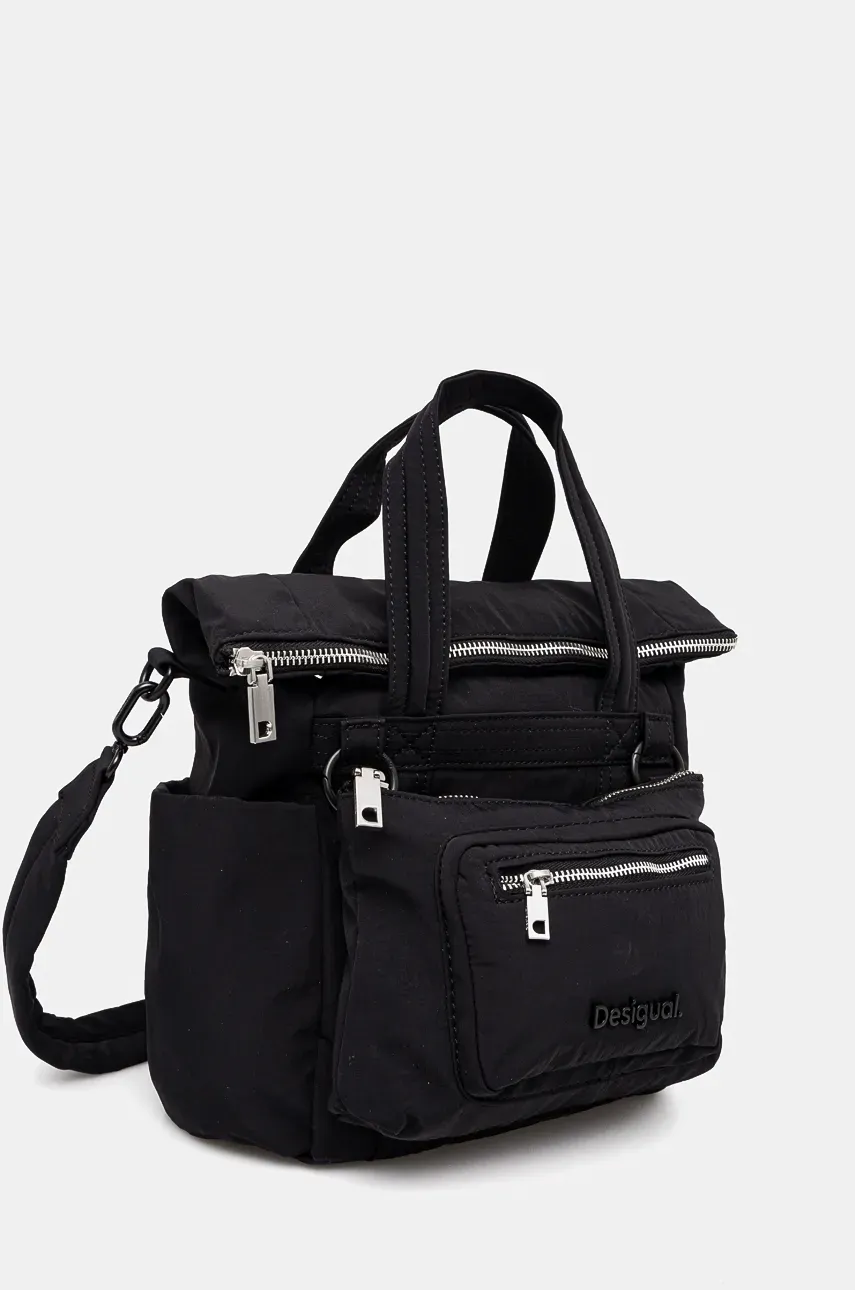 Рюкзак Desigual BASIC MODULAR VOYAGE цвет чёрный маленький однотонный 24WAXY35 Рюкзак Desigual BASIC MODULAR VOYAGE цвет чёрный маленький однотонный 24WAXY35