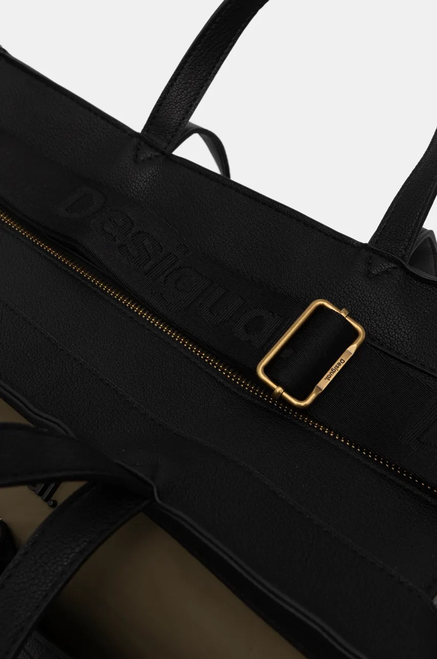 Τσάντα Desigual HOPPER GUIMAR MAXI MUL χρώμα: πράσινο, 24WAXY03 φωτογραφία