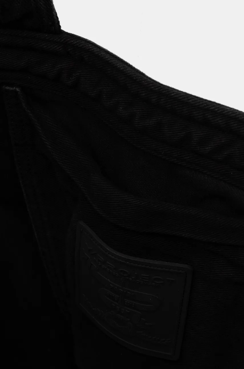 Τζιν τσάντα Y/Project MAXI WIRE CABAS BAG χρώμα: μαύρο, 620BA005 φωτογραφία