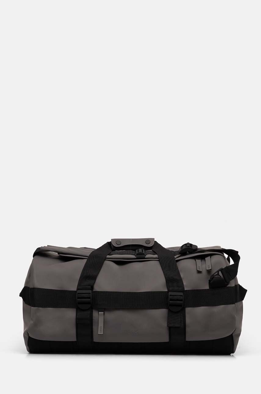 Rains geanta Texel Duffel Bag W3 culoarea gri, 13490-13