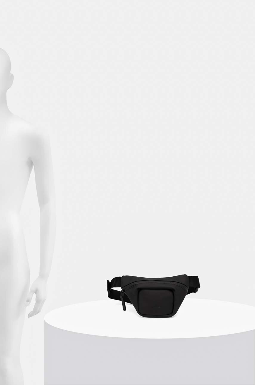 Сумка на пояс Rains Bum Bag Micro W3 колір чорний 14820-01 
