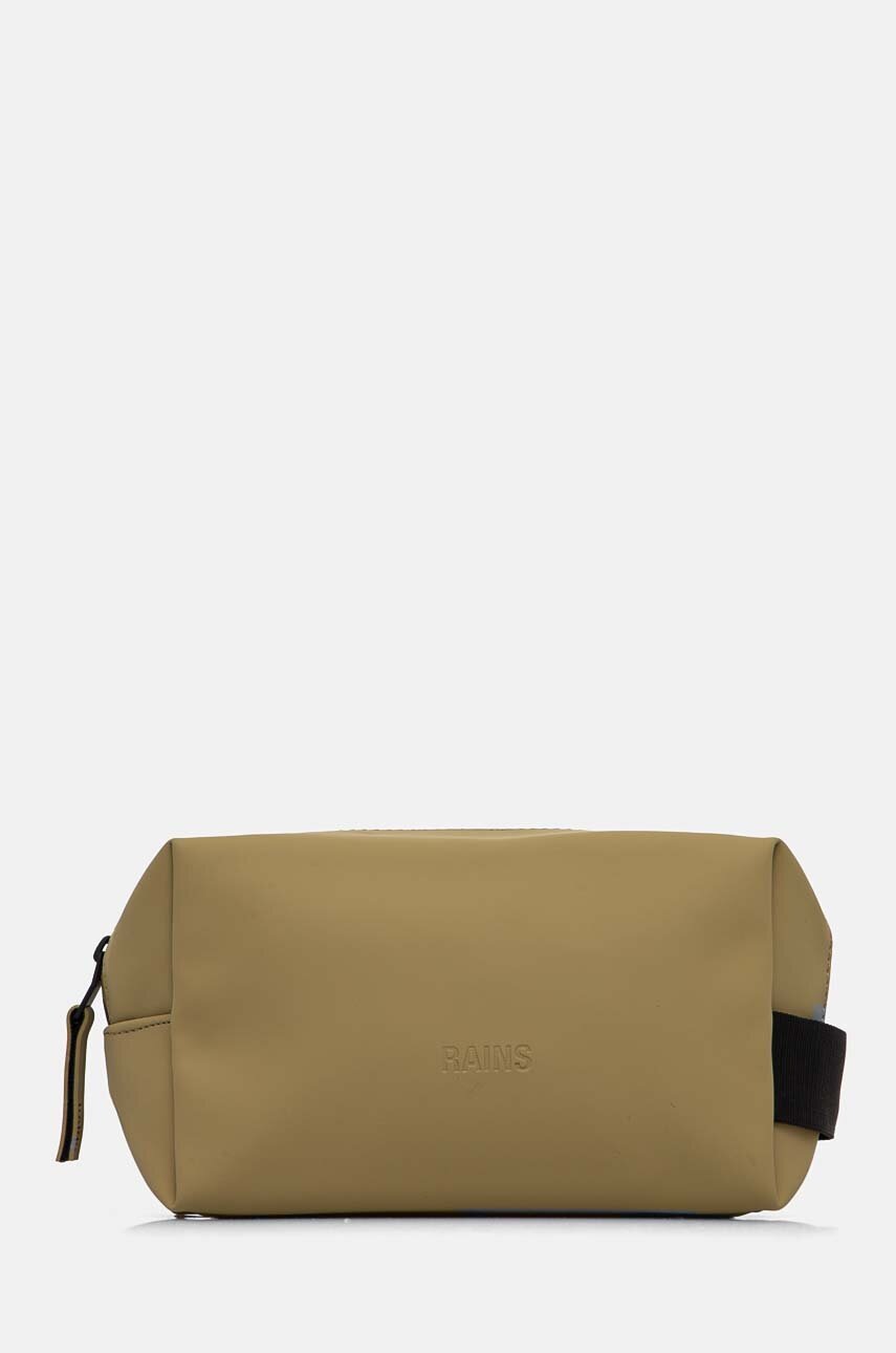 

Козметична чанта Rains Wash Bag Small W3 в зелено 15580-44, Зелен