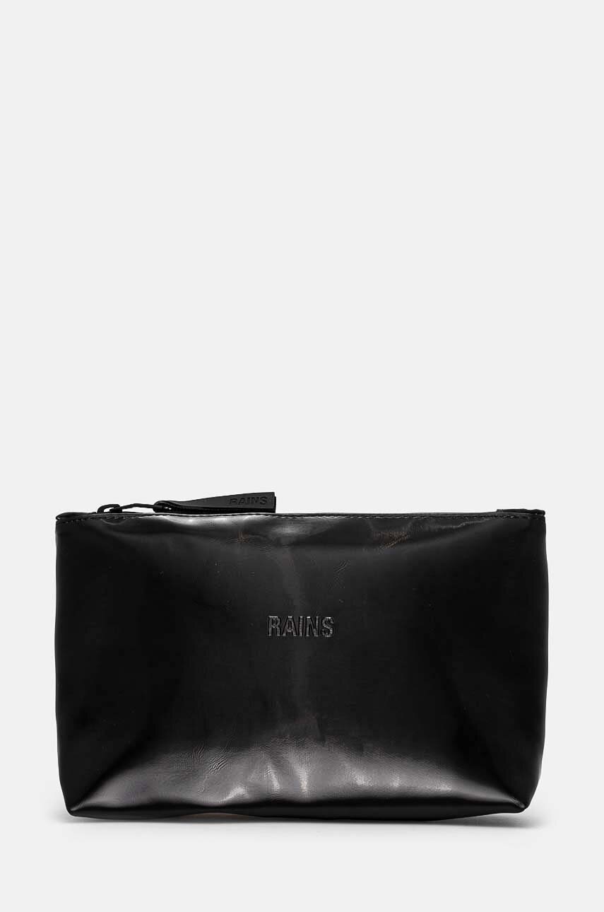 

Козметична чанта Rains Cosmetic Bag W3 в черно 15600-29, Черен