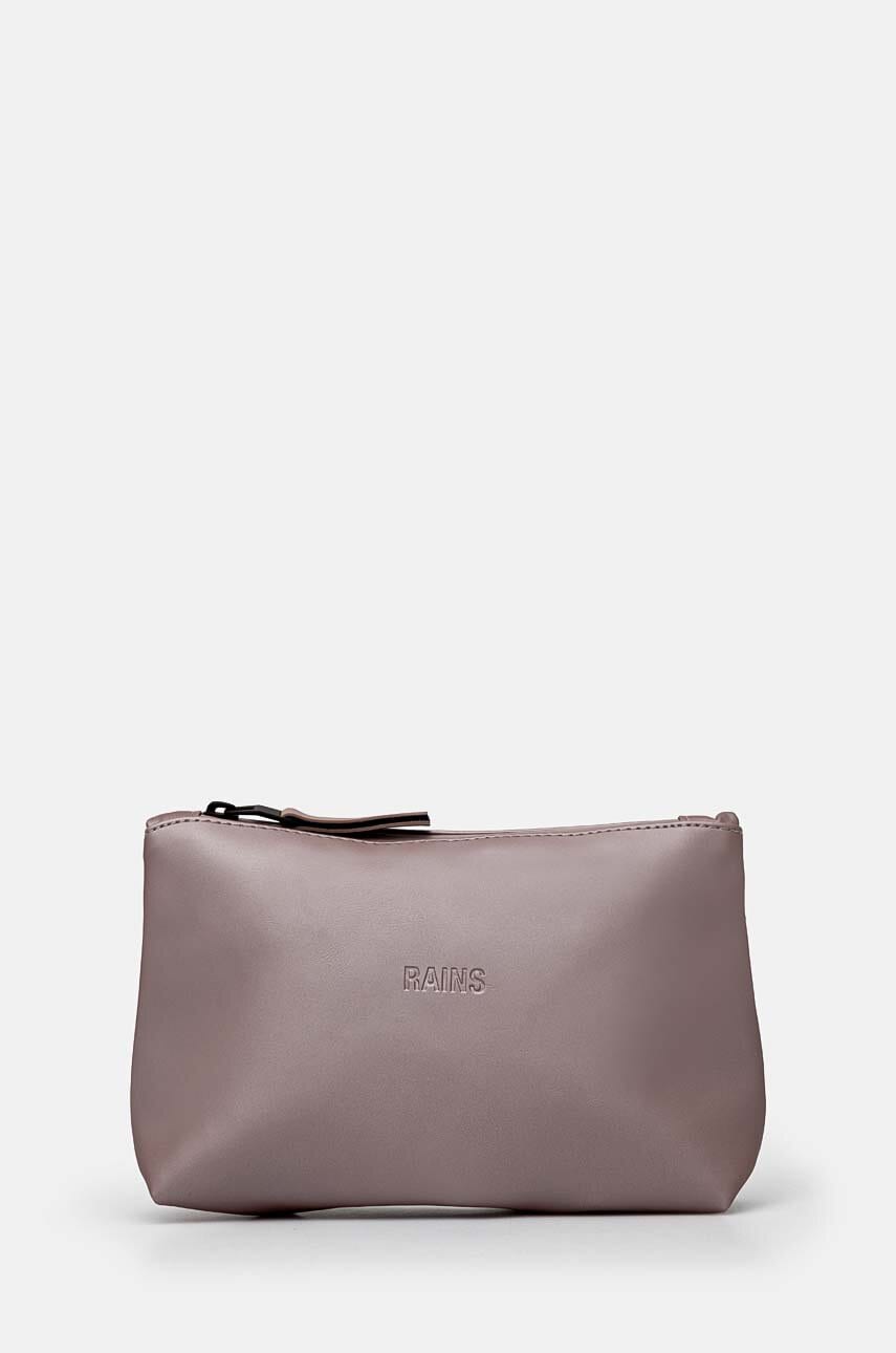 Rains portfard Cosmetic Bag W3 culoarea roz, 15600-37 Rains portfard Cosmetic Bag W3 culoarea roz, 15600-37