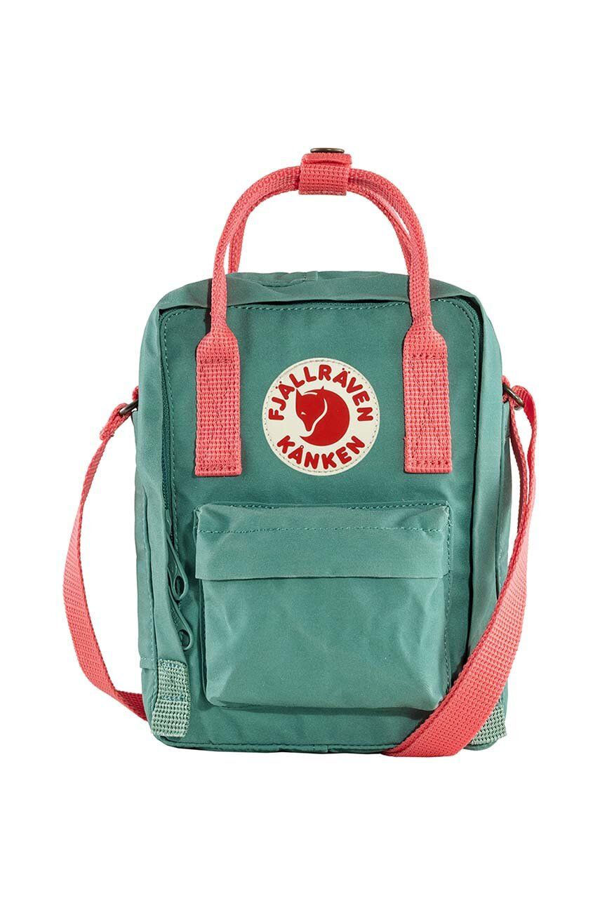 Fjallraven borseta Kanken Sling culoarea turcoaz, F23797.664.319