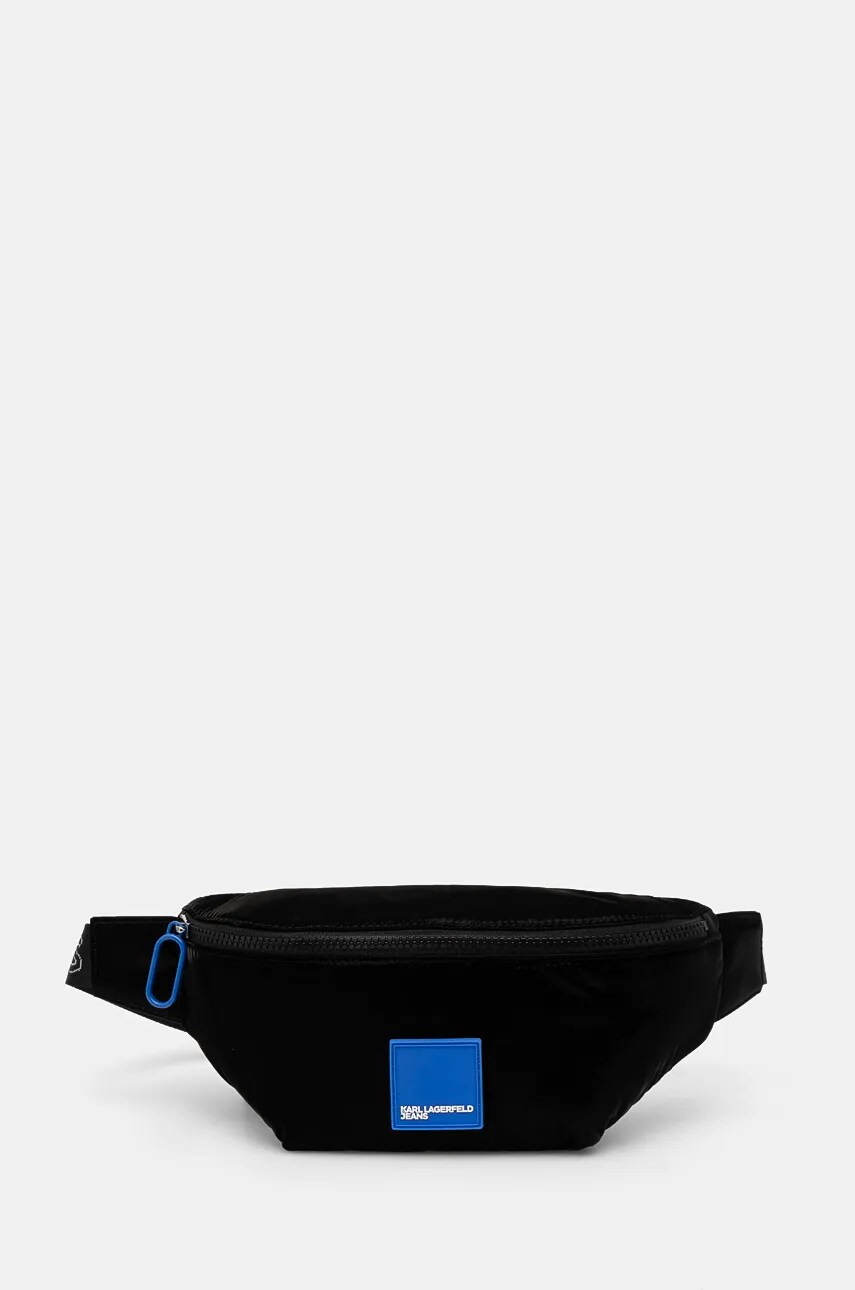Karl Lagerfeld Jeans borseta culoarea negru, 246J3012