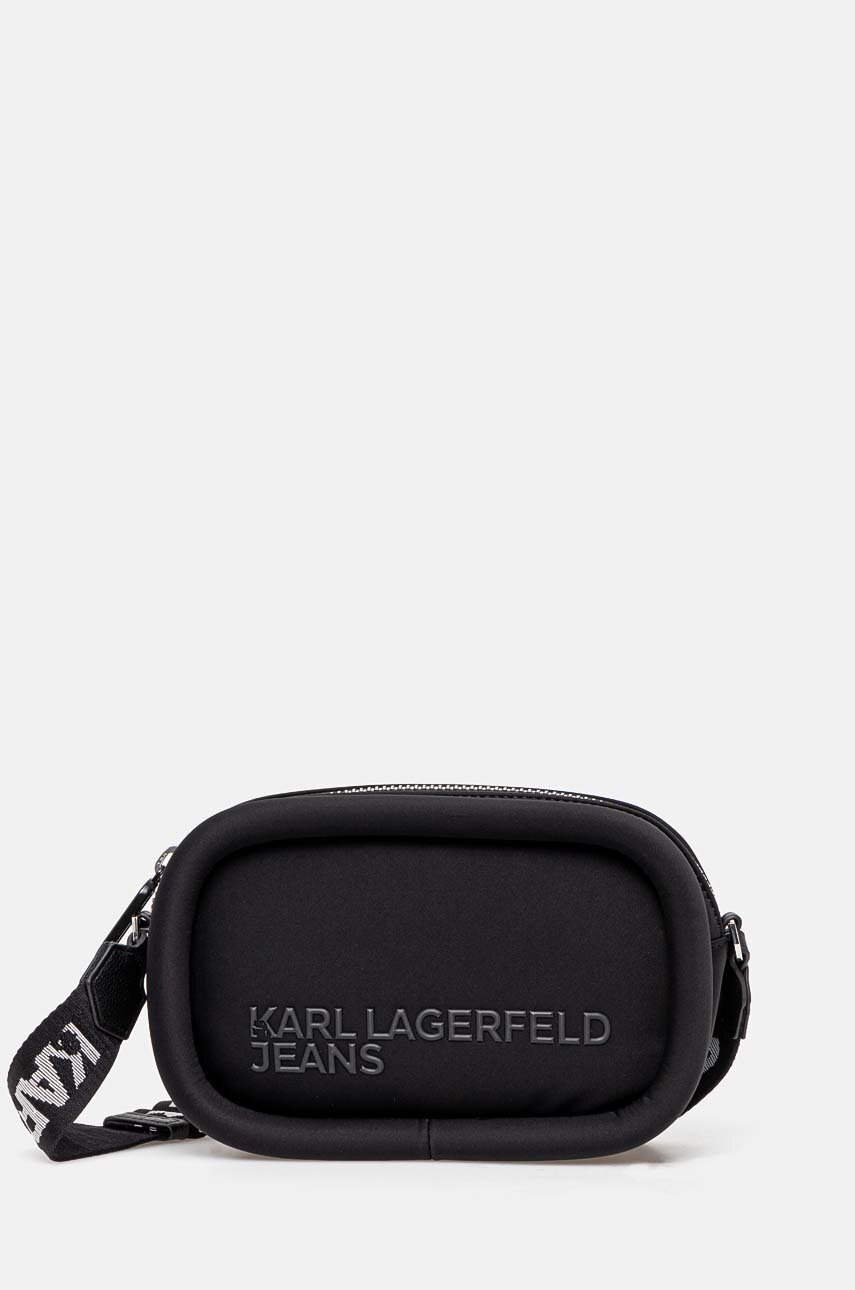 

Чанта Karl Lagerfeld Jeans в черно 246J3016, Черен