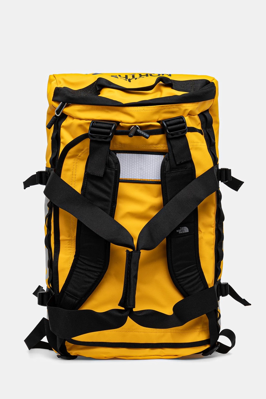 Αθλητική τσάντα The North Face Base Camp Duffel - M χρώμα: κίτρινο, NF0A52SA4WP1 φωτογραφία