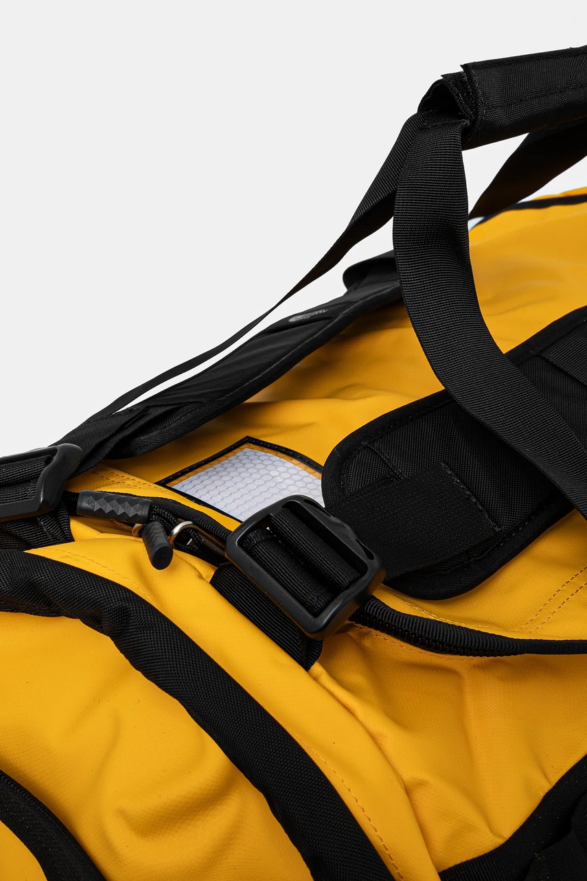 Αθλητική τσάντα The North Face Base Camp Duffel - M χρώμα: κίτρινο, NF0A52SA4WP1 φωτογραφία