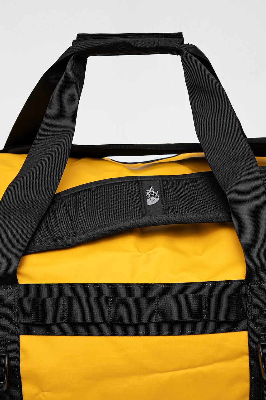 Αθλητική τσάντα The North Face Base Camp Duffel - M χρώμα: κίτρινο, NF0A52SA4WP1 φωτογραφία