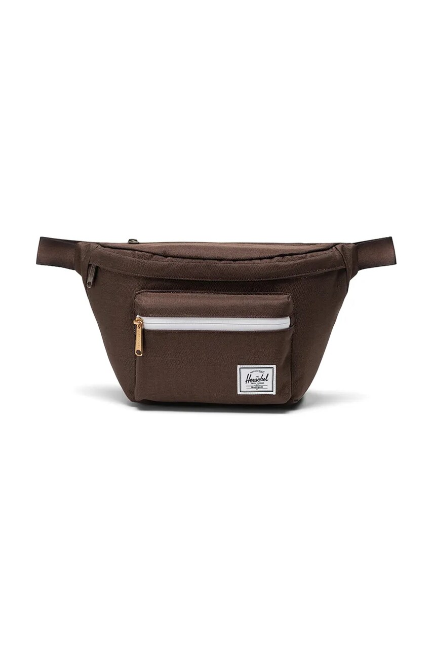 Herschel borseta Pop Quiz Hip Pack culoarea maro, 11406-06339-OS