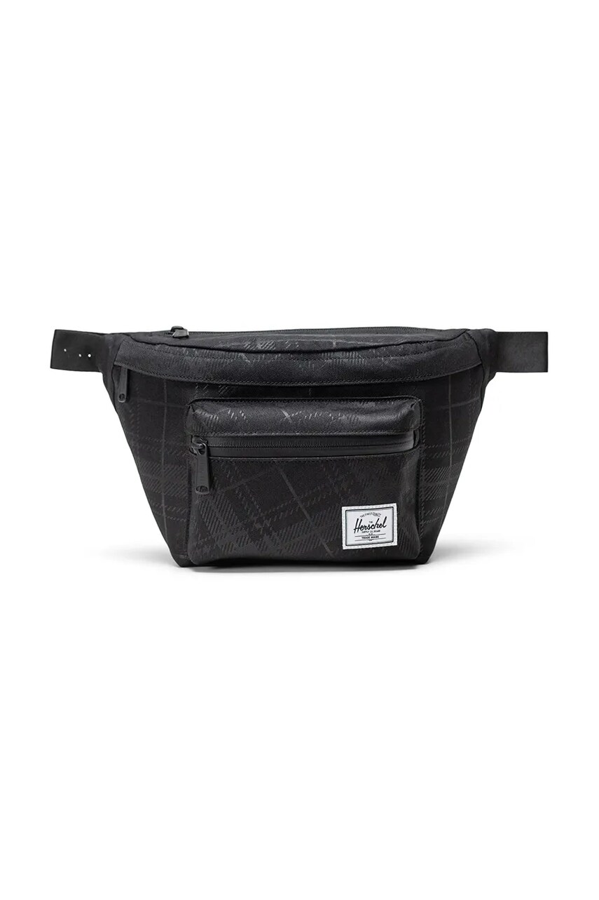 Herschel borseta Pop Quiz Hip Pack culoarea negru, 11406-06495-OS