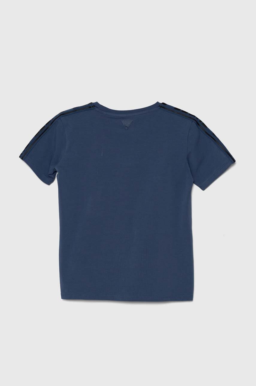 Детская футболка Guess цвет синий с аппликацией L4YI50 J1314