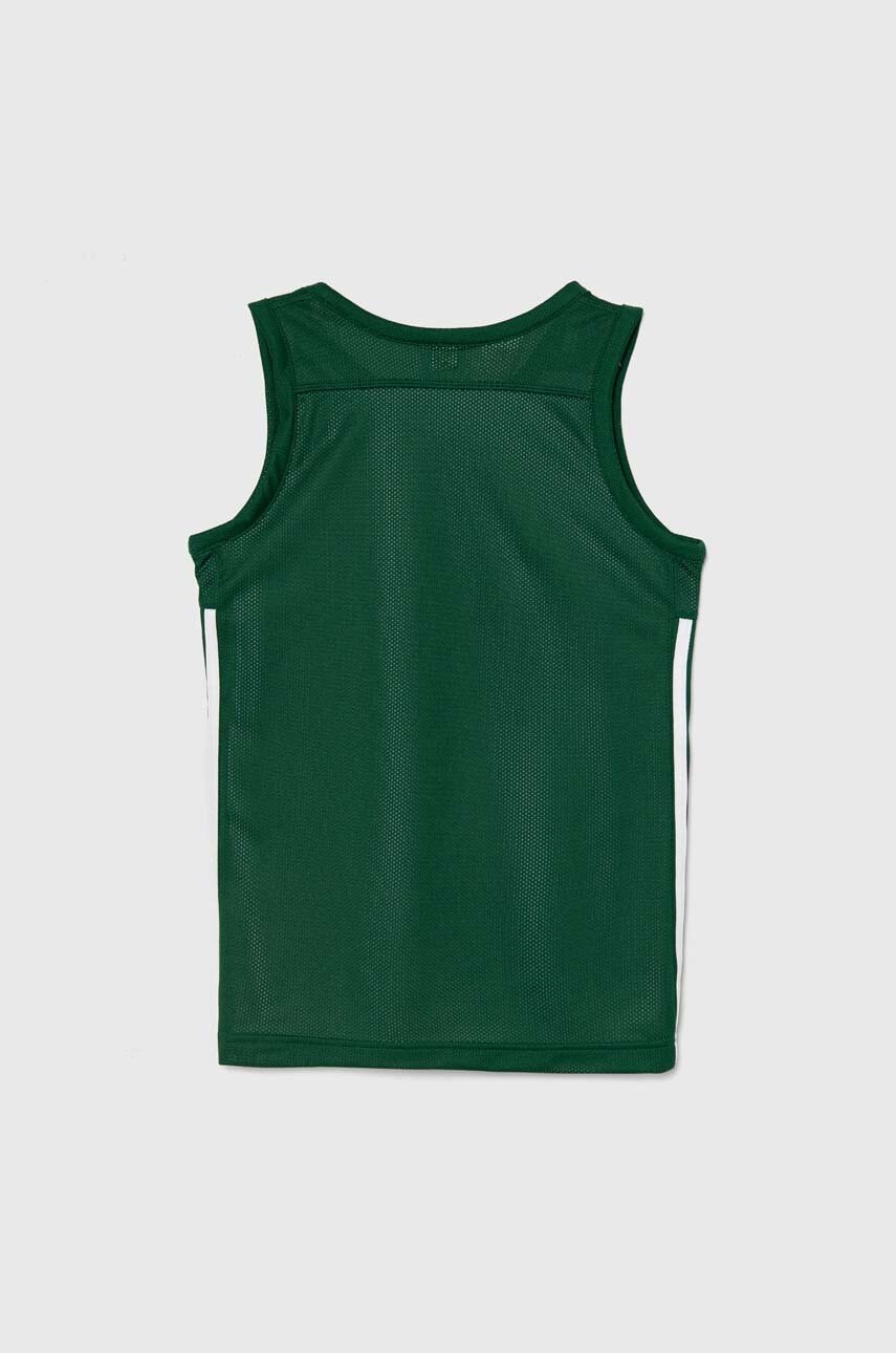 Детская футболка adidas Originals 3G SPEE REVRS цвет зелёный с аппликацией DY6618 в Тернополе Детская футболка adidas Originals 3G SPEE REVRS цвет зелёный с аппликацией DY6618 в Тернополе