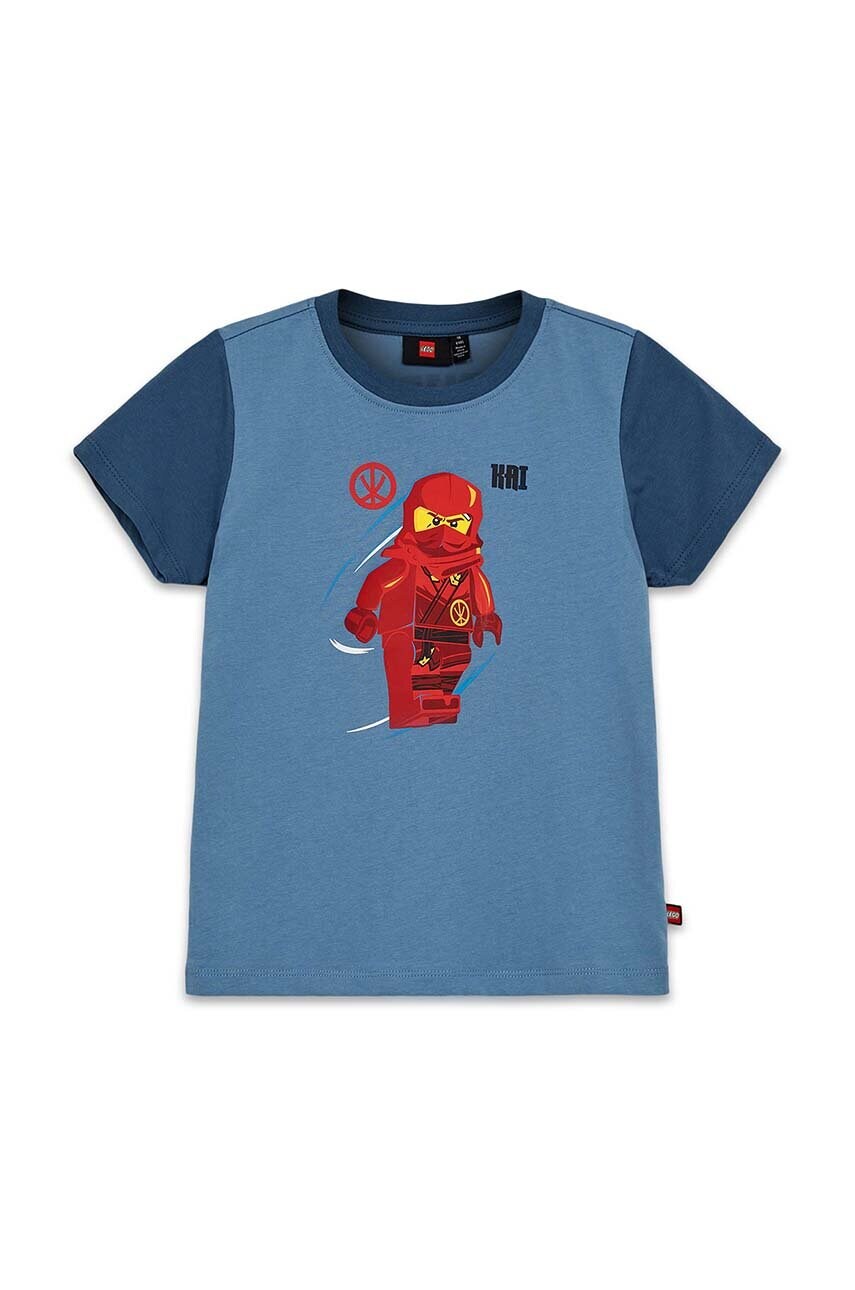 Lego tricou de bumbac pentru copii LWTANO 606 cu imprimeu, 12011274 Lego tricou de bumbac pentru copii LWTANO 606 cu imprimeu, 12011274