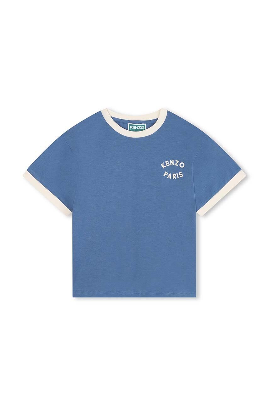 Kenzo Kids tricou de bumbac pentru copii cu imprimeu, K60764