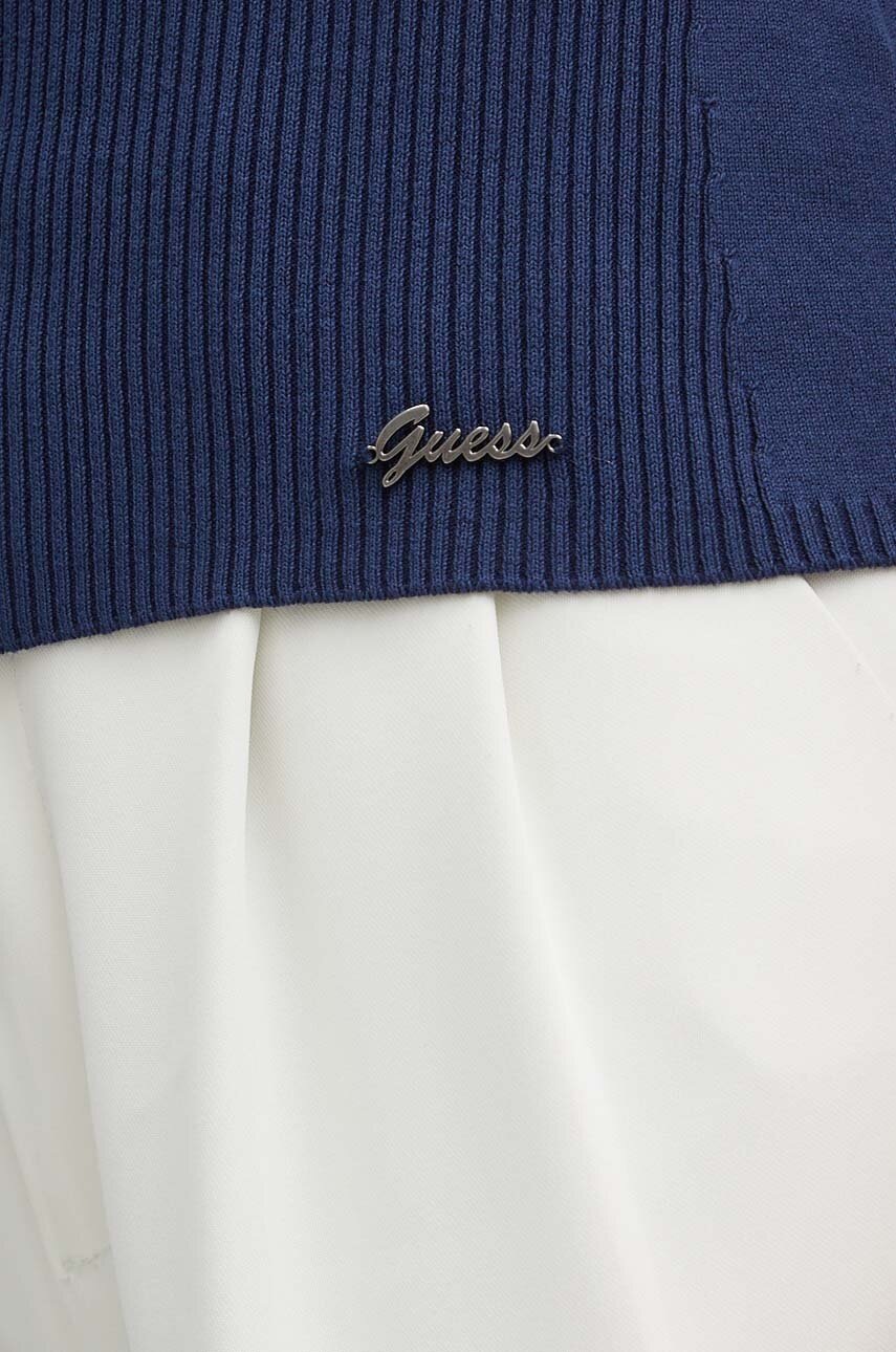 Топ Guess BLAIRE жіночий колір синій півгольф W4YR15 Z2V62 