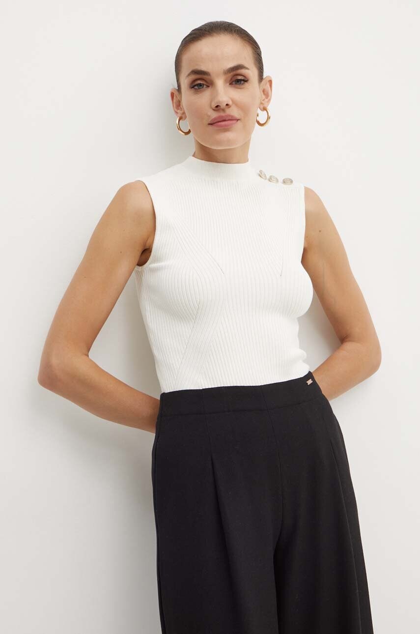 Levně Vesta Marciano Guess ISA béžová barva, s pologolfem, 4YGR27 5613Z