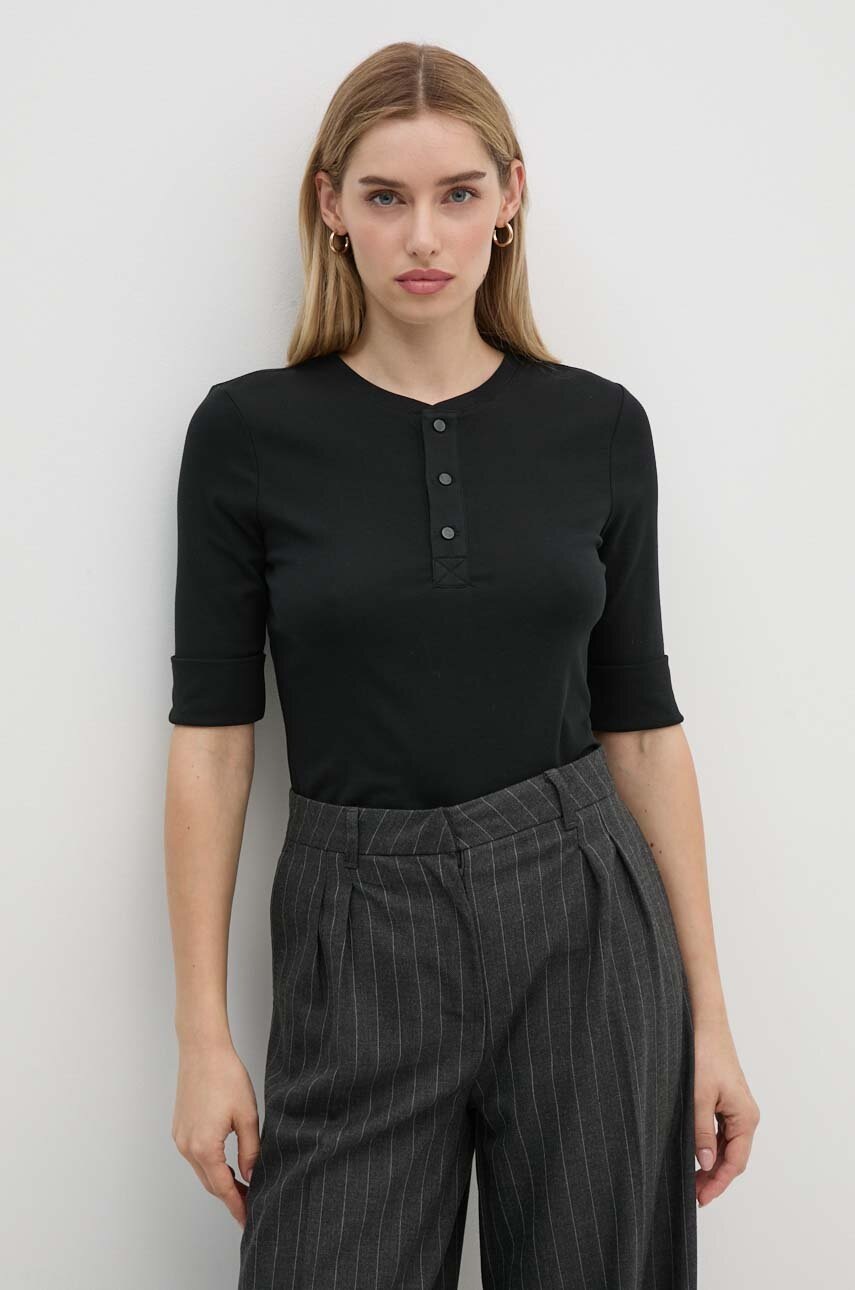 

Тениска Lauren Ralph Lauren в черно 200940439, Черен