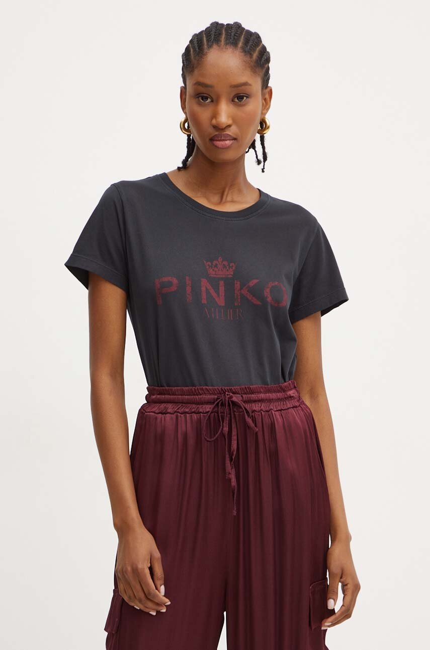 

Тениска Pinko в черно 100355 A2A3, Черен