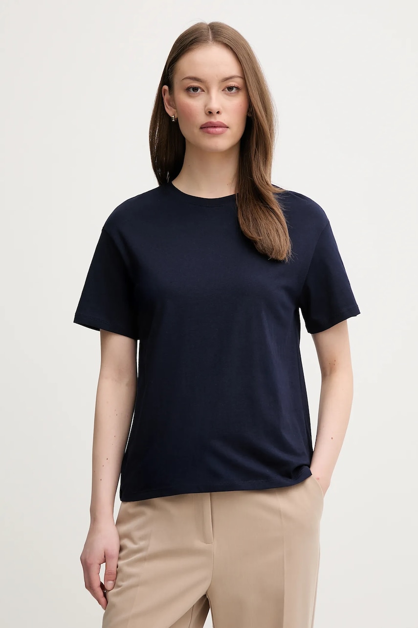United Colors of Benetton tricou din bumbac femei, culoarea roz, 3096D102O