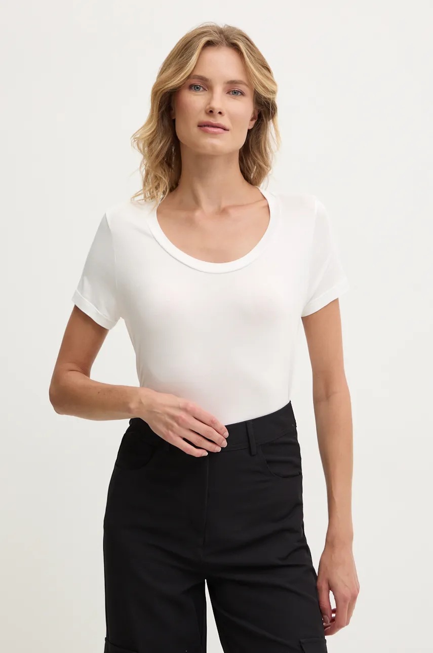

Тениска United Colors of Benetton в бяло 3Z12D1087, Бял