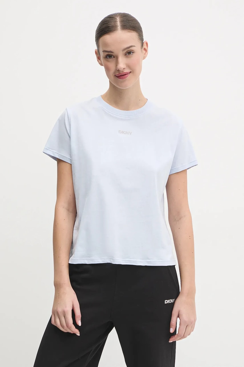 Dkny tricou din bumbac femei, DP4T9994