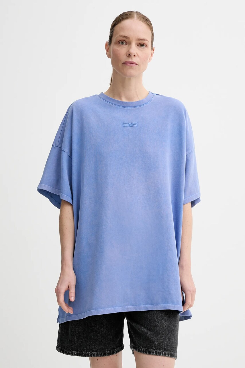 Gestuz tricou din bumbac culoarea bej, 10909249