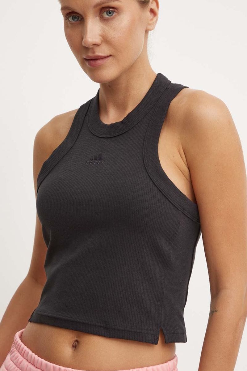 adidas top All SZN femei, culoarea negru, IR8785 adidas top All SZN femei, culoarea negru, IR8785