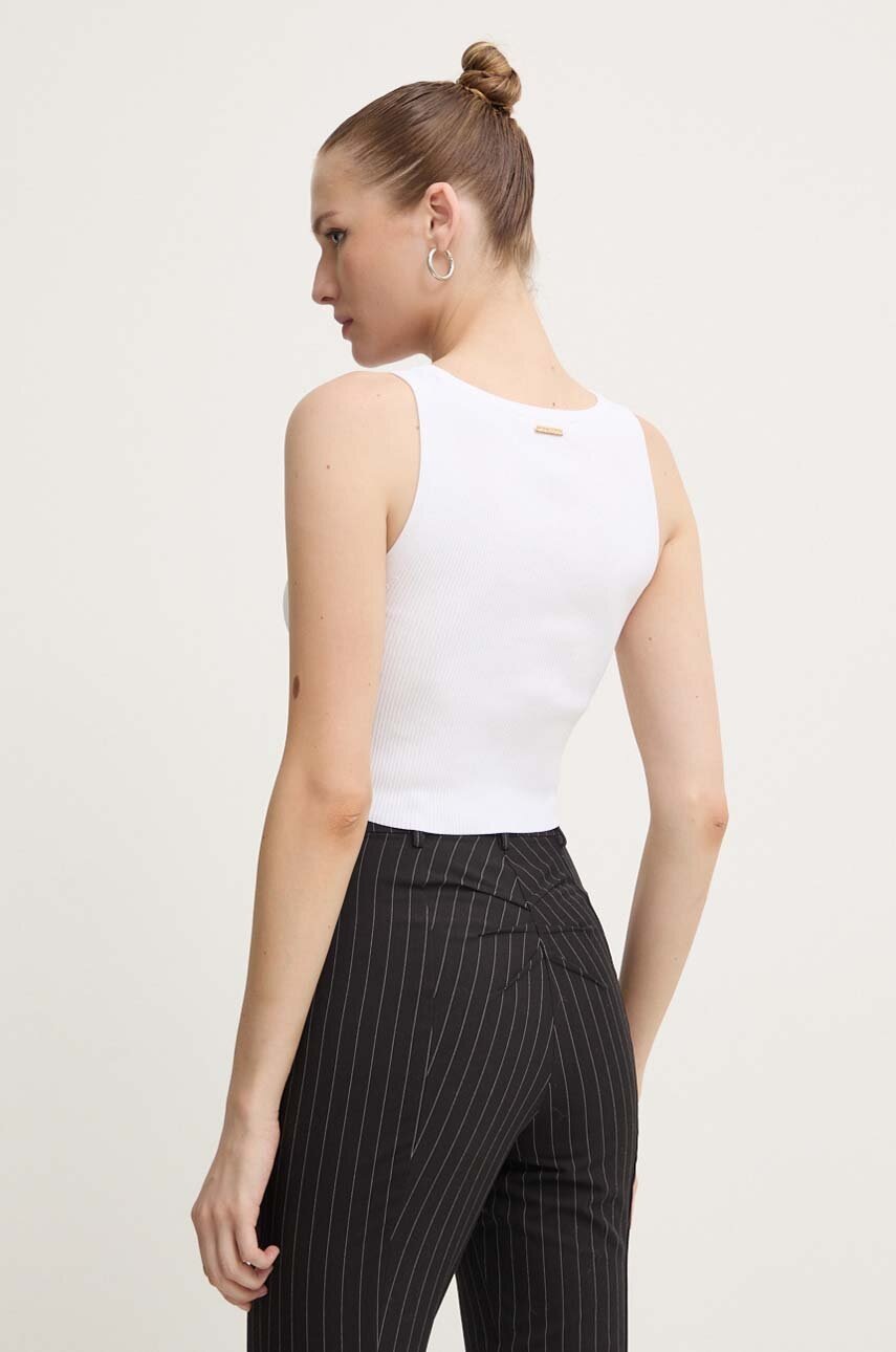 Топ MICHAEL Michael Kors жіночий колір білий MT4604A33D 