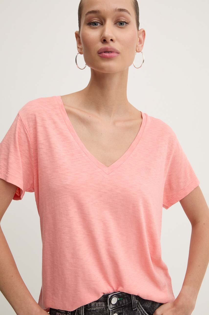 

Тениска Superdry в розово W1011181A-2WS, Розов
