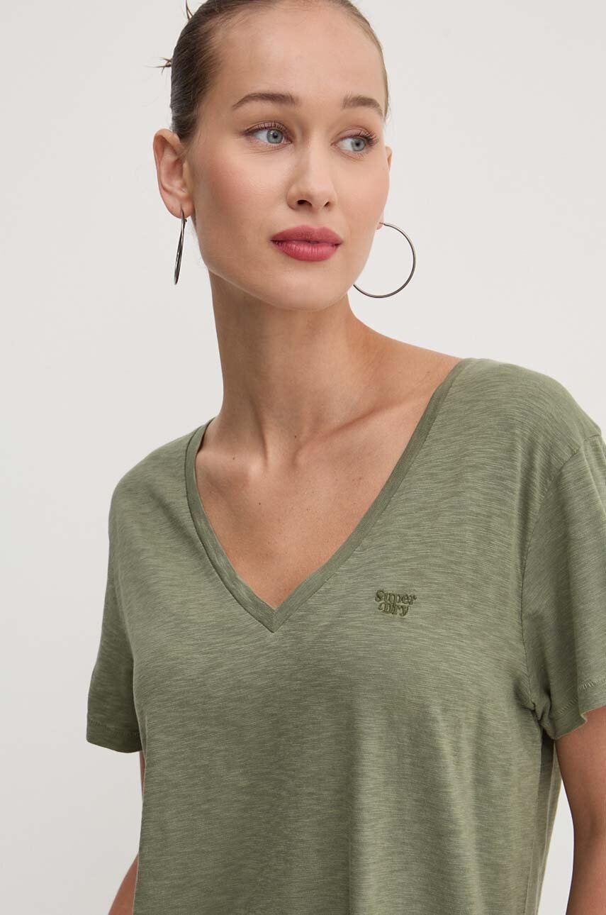 

Тениска Superdry в зелено W1011181A-9IO, Зелен