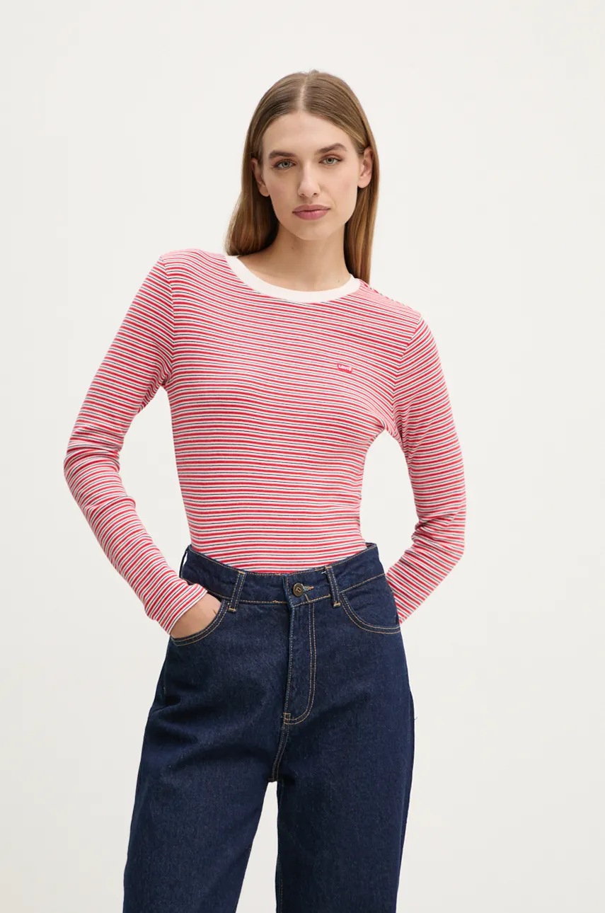 

Блуза с дълги ръкави Levi's в червено 000KL, Червен