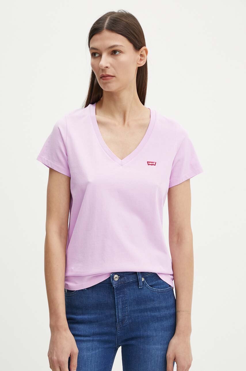 

Памучна тениска Levi' (2 броя) A3624, Многоцветен