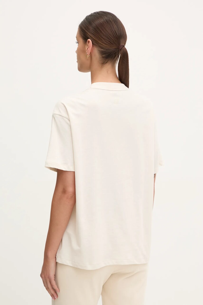 Asics t-shirt női, bézs, 2032C843 termék 2. képe