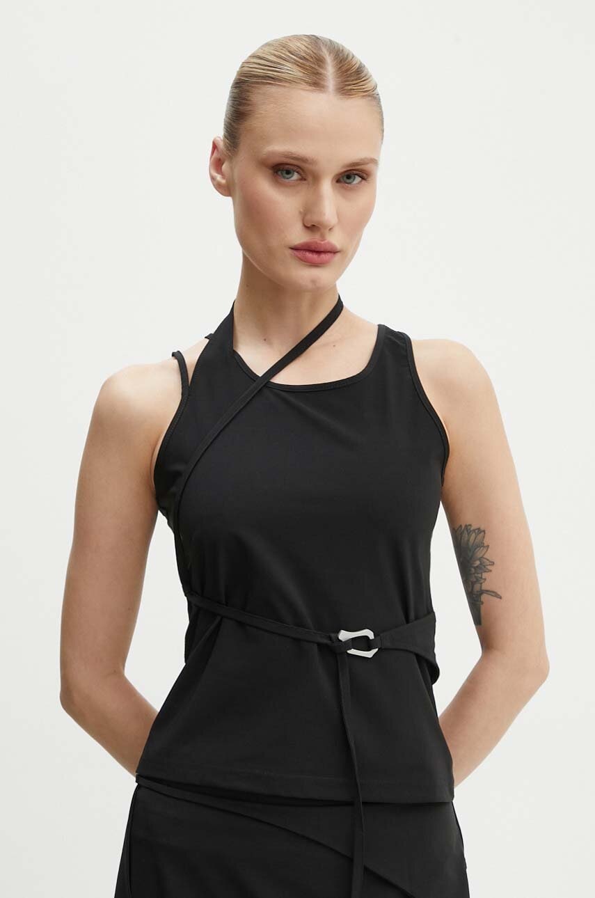 Heliot Emil top femei, culoarea negru, W.09.121.BLK01