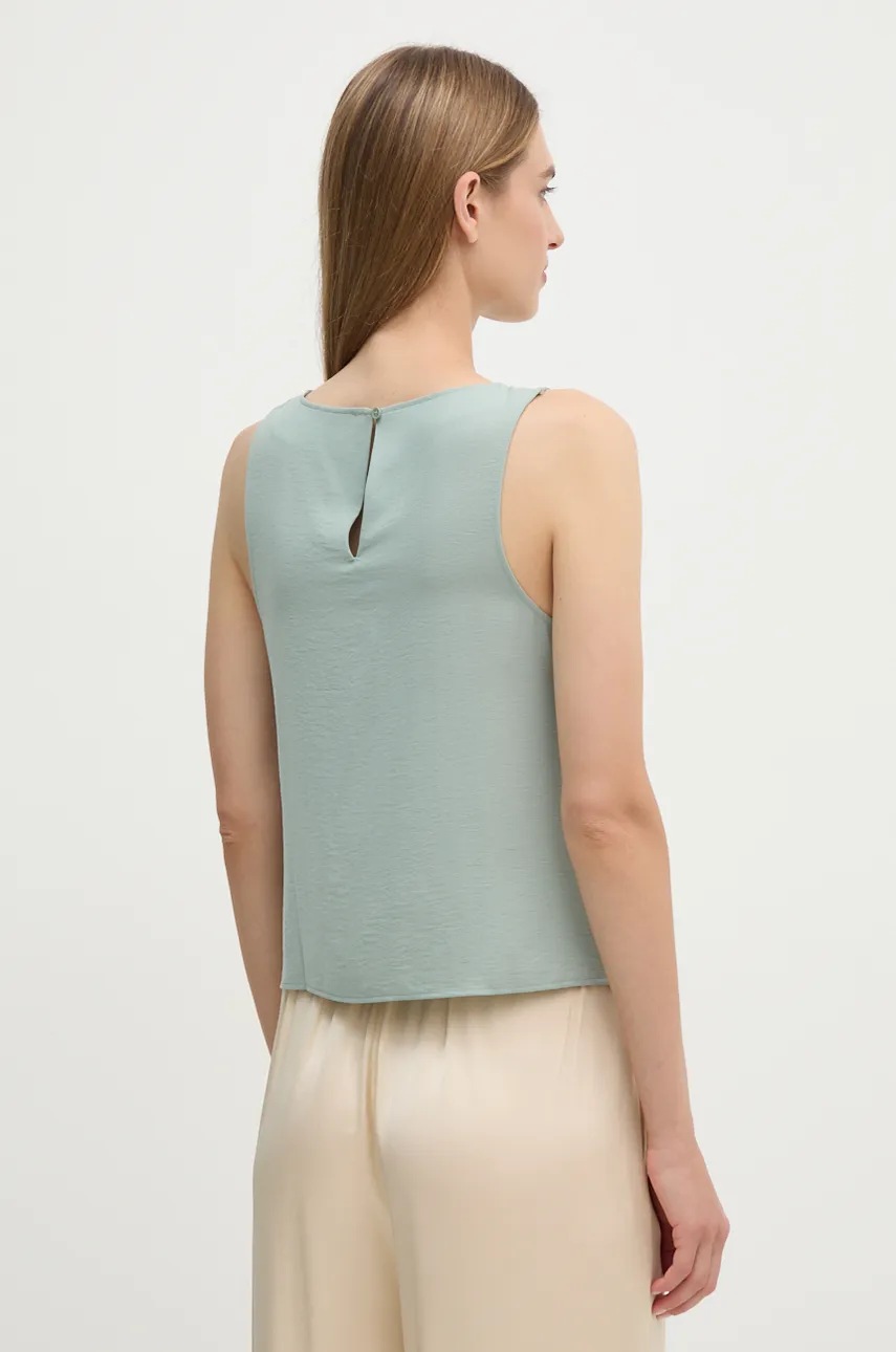 Μπλουζάκι Sisley χρώμα: πράσινο, 5LTHLH019 φωτογραφία