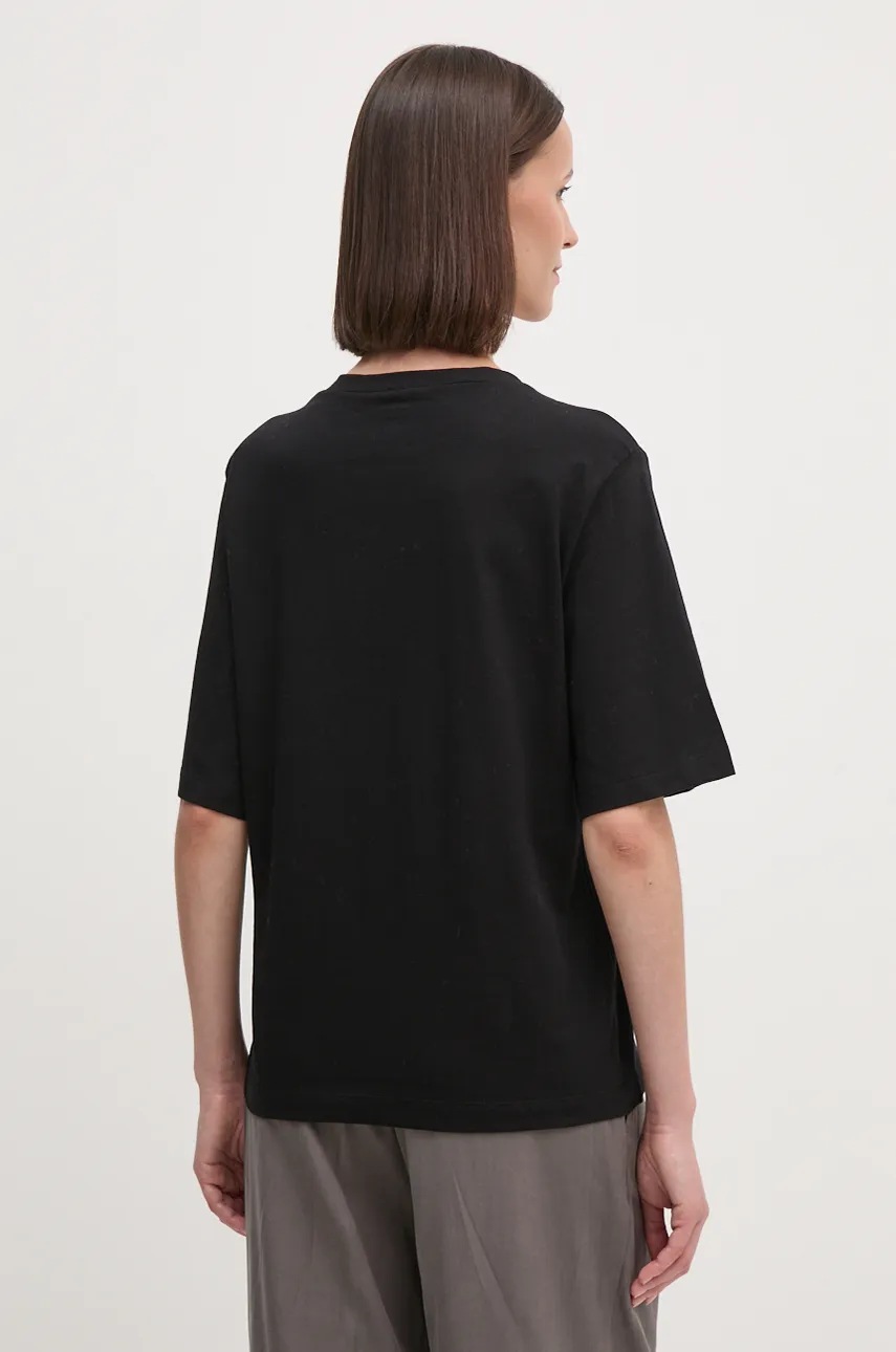 Футболка Sisley жіноча колір чорний 3I1XL105P 