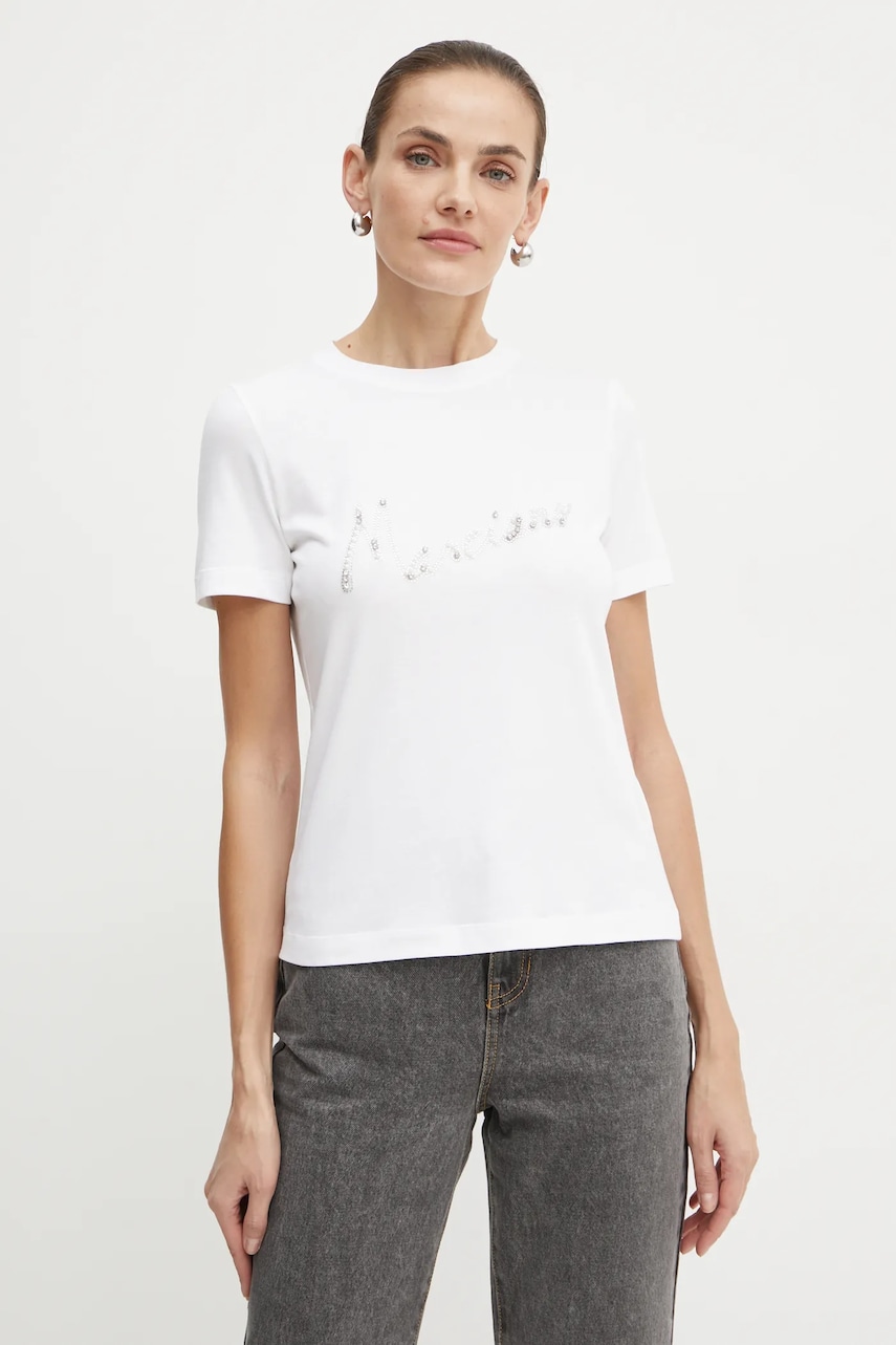 Levně Tričko Marciano Guess AMANDA bílá barva, 4BGI01 6285A